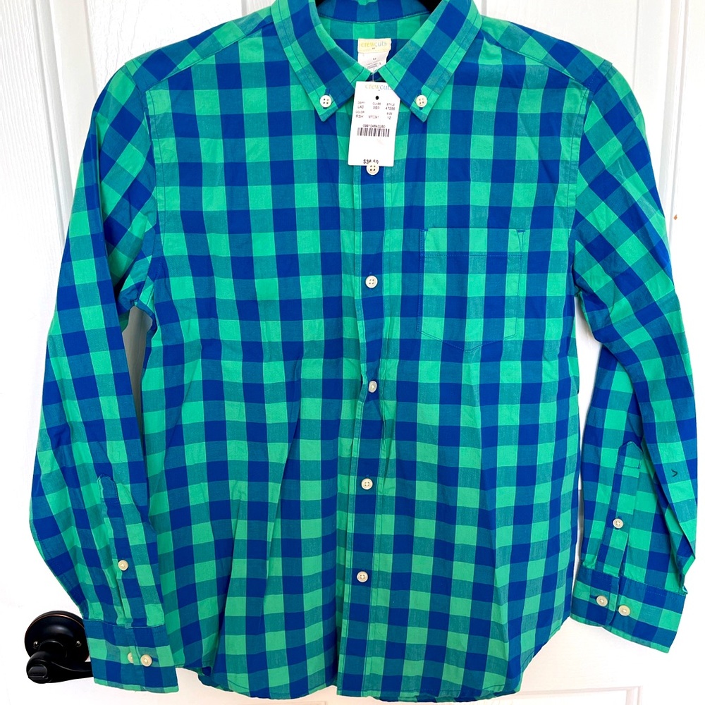 CrewCuts 12 Boys printed long sleeve